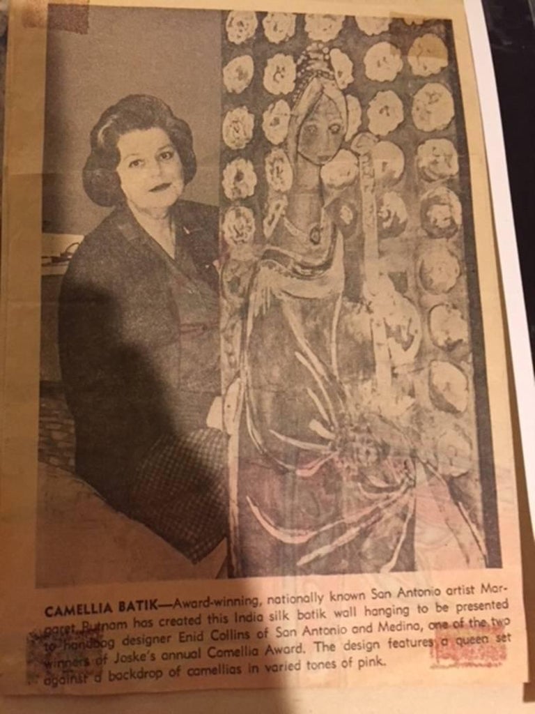 Margaret Putnam (1913-1987) San Antonio Artist
Image Size: 33 x 68 Frame Size: 36 x 69 Medium: Oil  