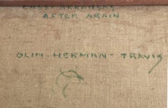 "Cass Arkansas After A Rain"  Circa Late 1920s Dallas/Arkansas/Colorado Artist