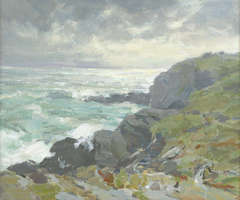 Summer Haze at Whitehead, Monhegan