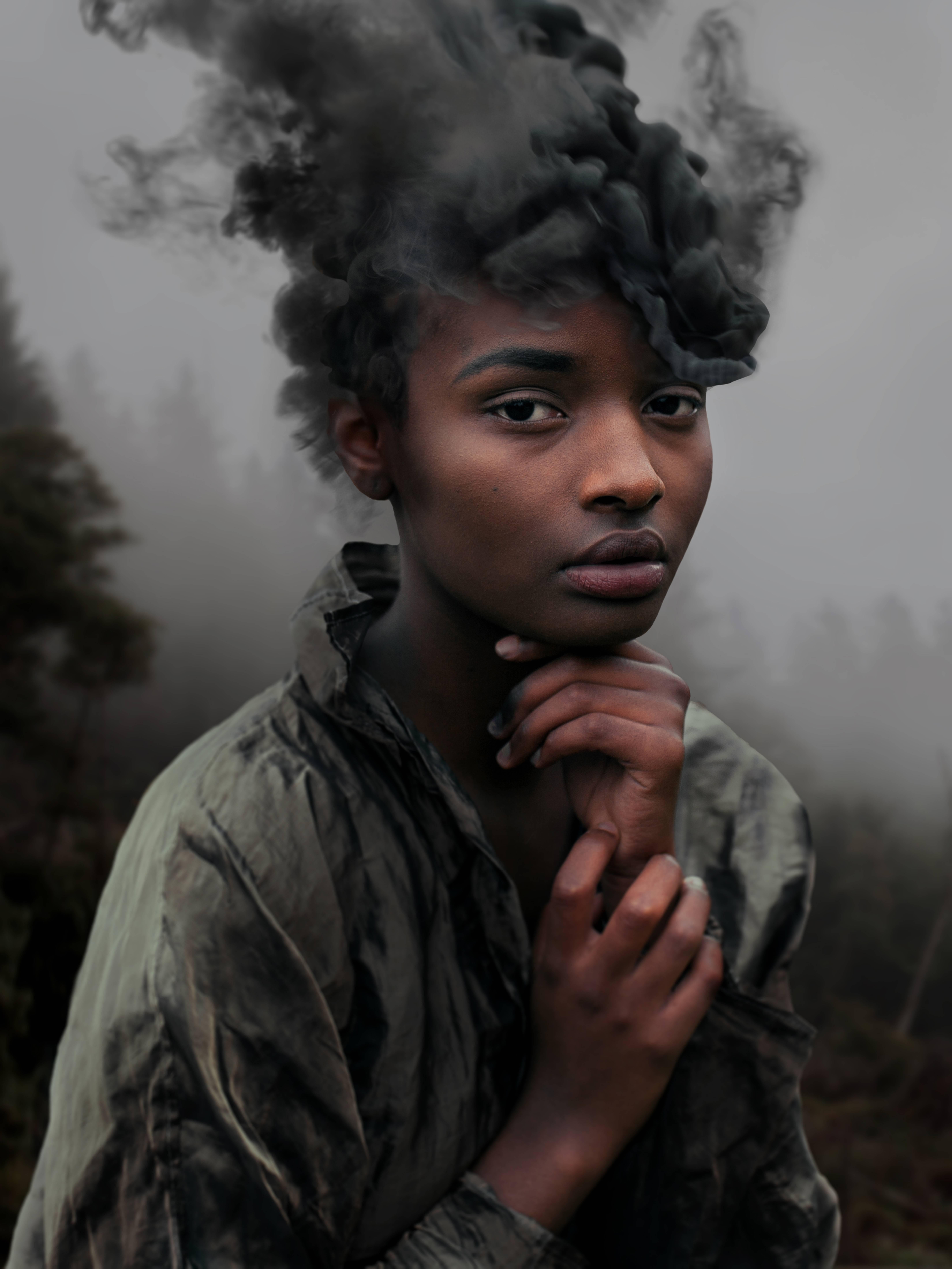 David Uzochukwu Color Photograph - WILDFIRE