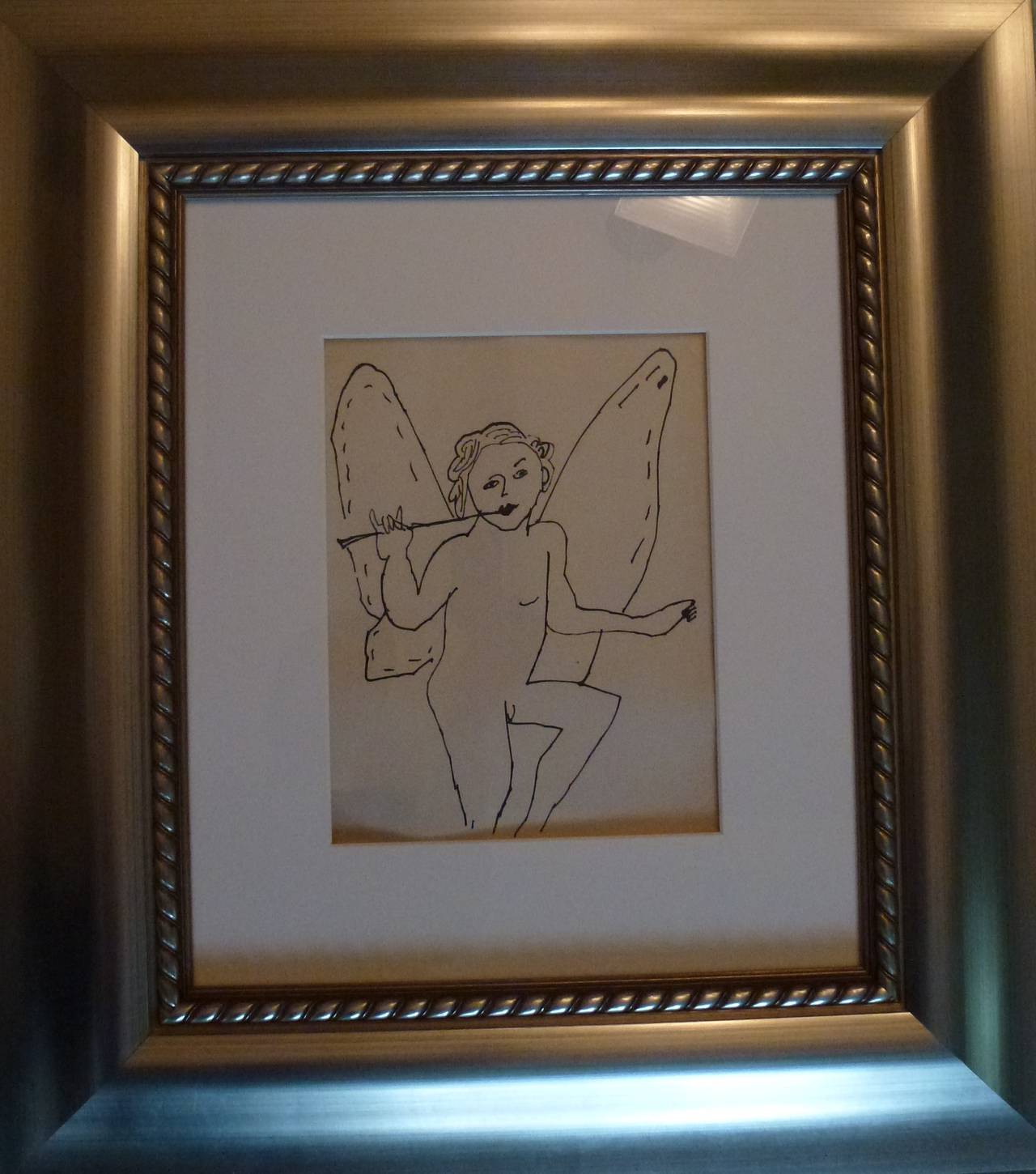 Vertical Angel - Modern Art by Andy Warhol