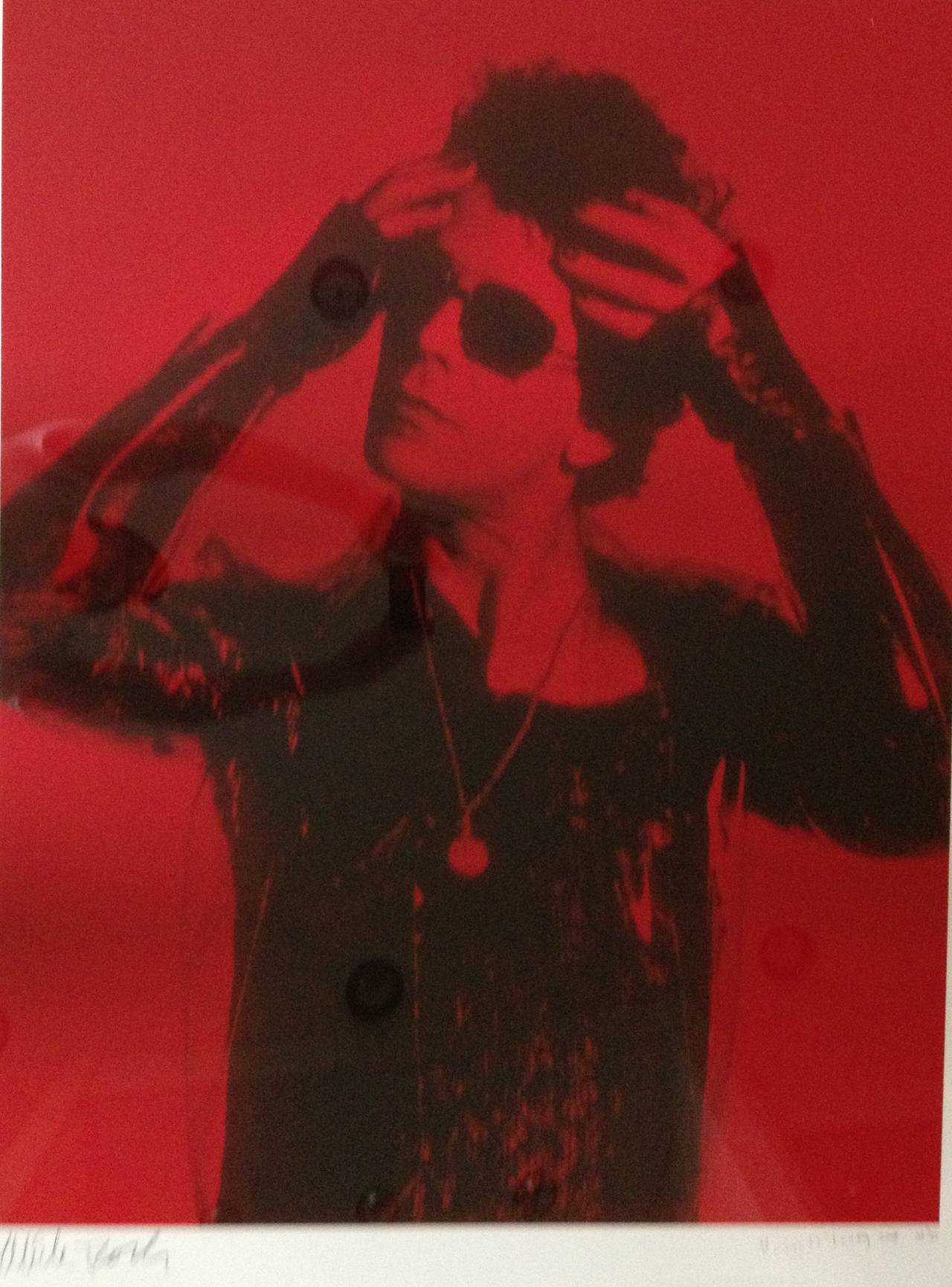 Lou Reed - Print by Russell Young