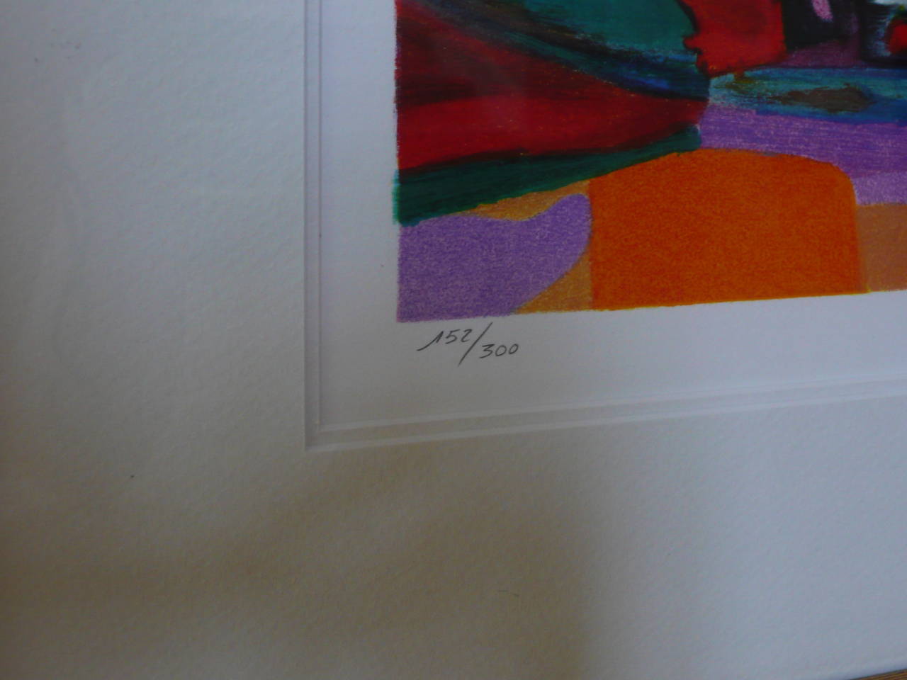 Color Lithograph from French artist Marcel Mouly.  Please contact the gallery for additional images.