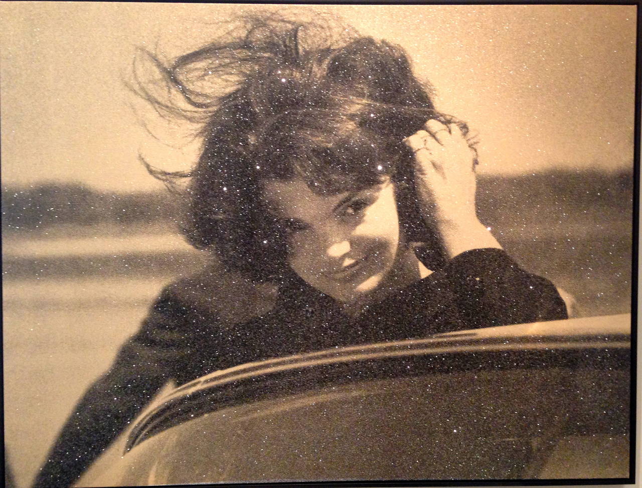 Russell Young Portrait Print - Young Jackie