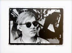 Close Up of Andy Warhol