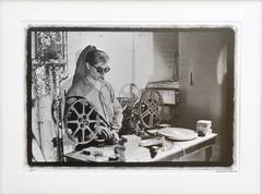 Andy Warhol Editing Film