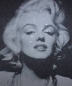 Marilyn Portrait (Alice Blue)