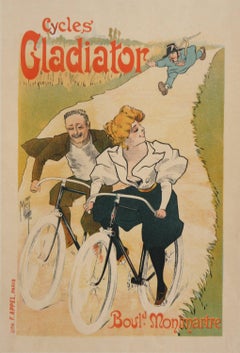 Cycles Gladiator-Maitres de l'Affiche-Plate 86 by Ferdinand Misti lithograph