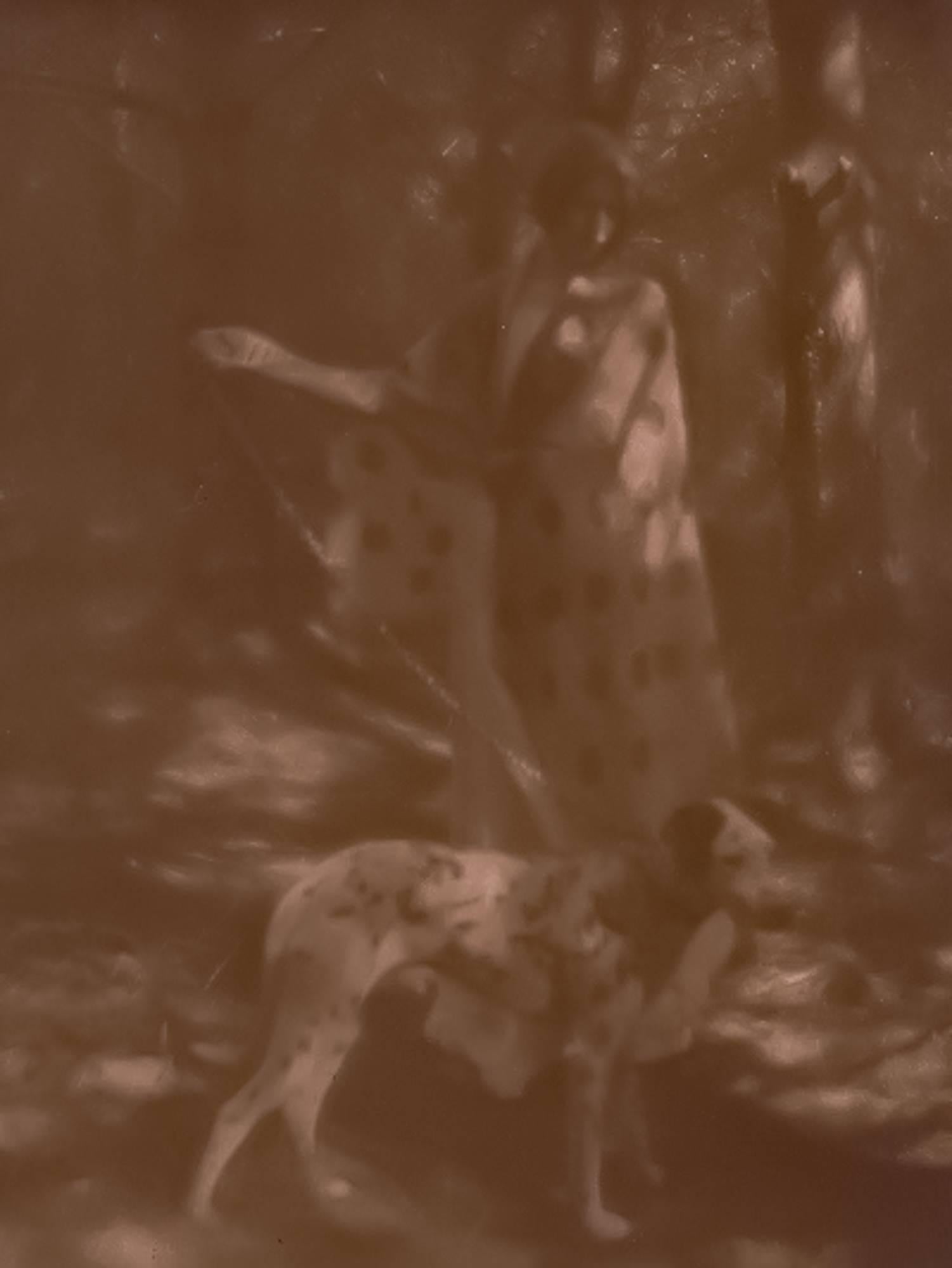 Black and White Photograph di George Seeley - Macchie di luce solare e macchie di inchiostro