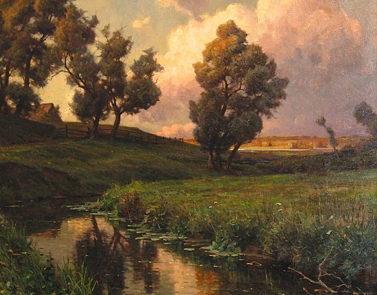 Louis Aston Knight Landscape Painting - At Biddeford Pool, Maine