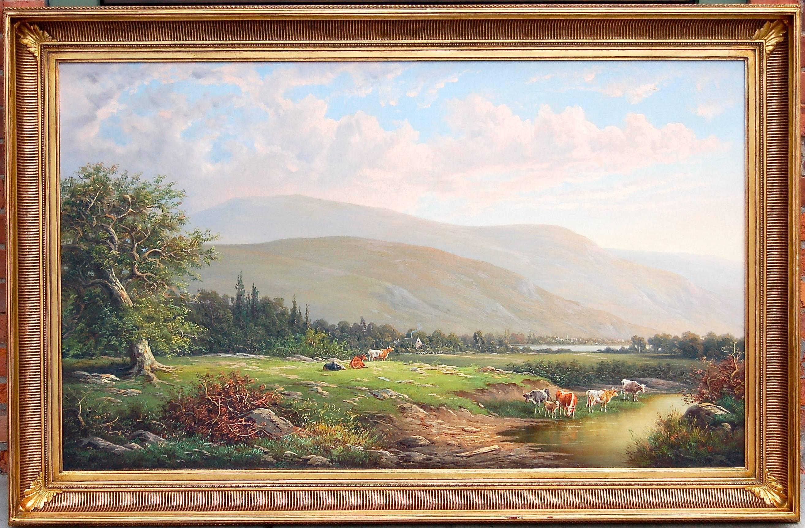 William Walton Landscape Painting - In The Hudson Valley