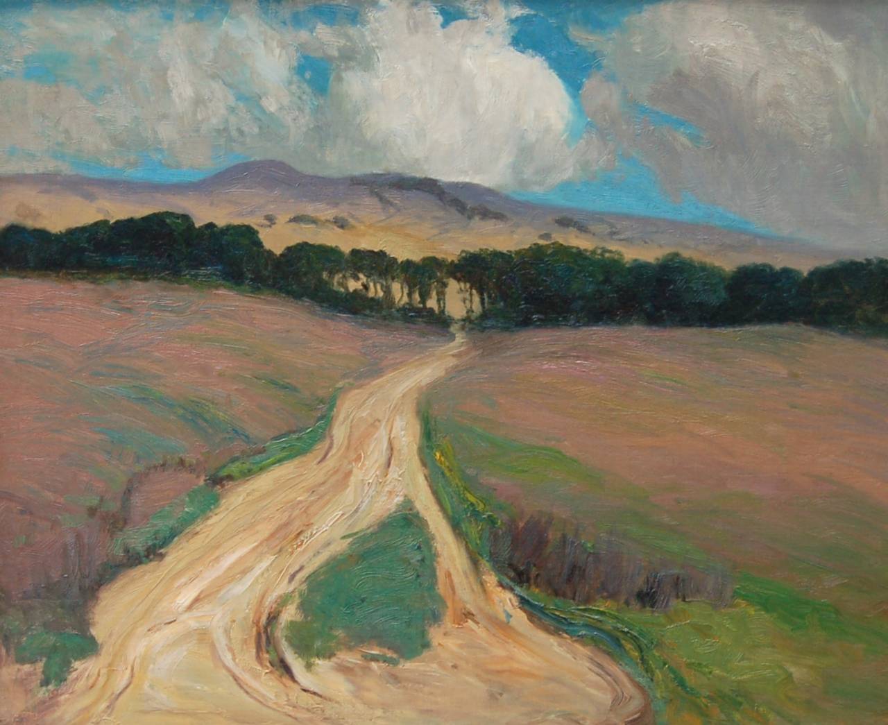Julian Rix Landscape Painting - California Hills