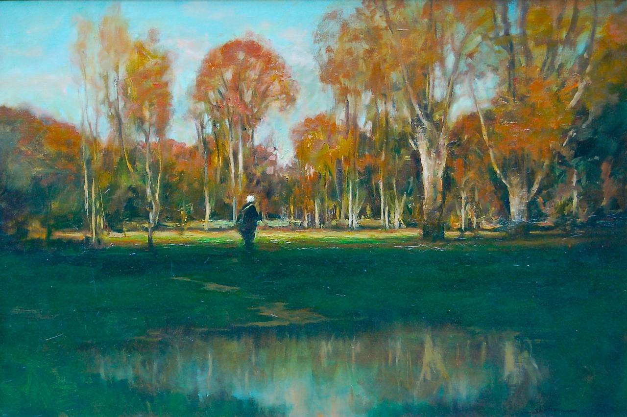 Dennis Sheehan Landscape Painting - Early Evening