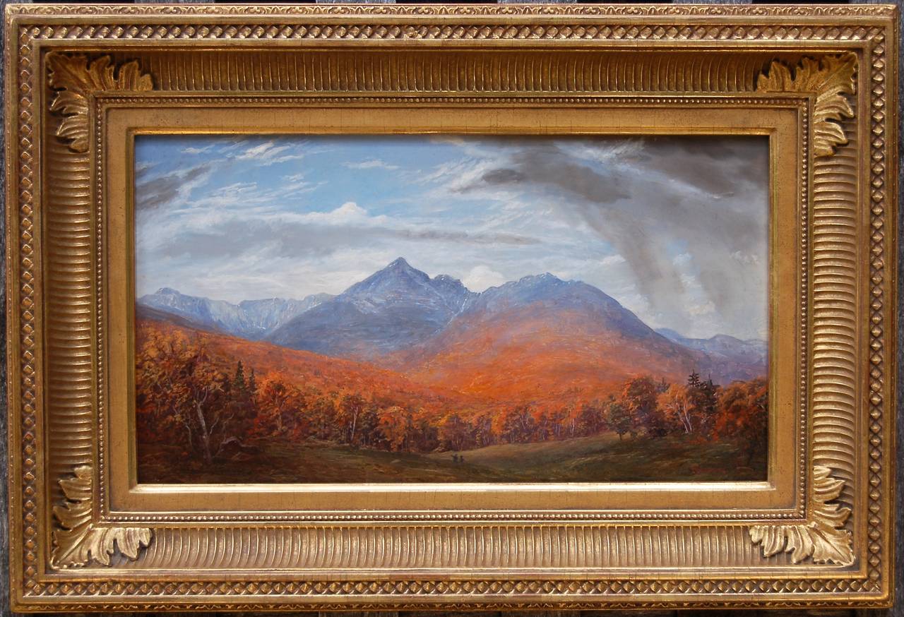 View of Mt. Adams in New Hampshire - Painting by Erik Koeppel