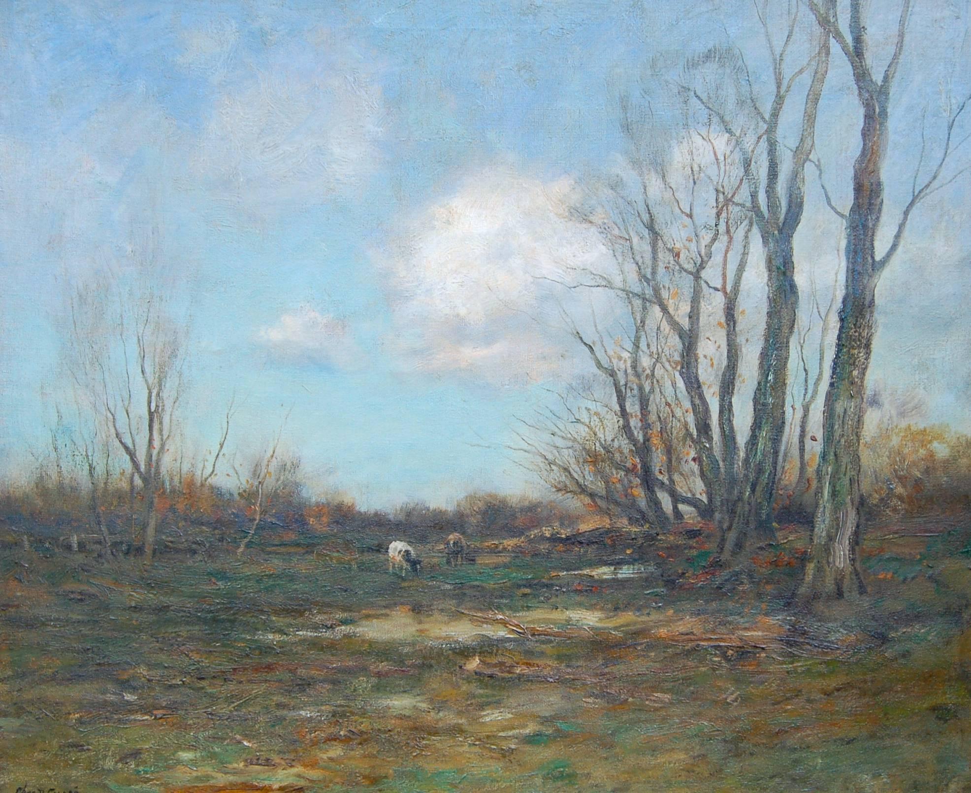 Verdant Pasture - Painting by Charles Paul Gruppe