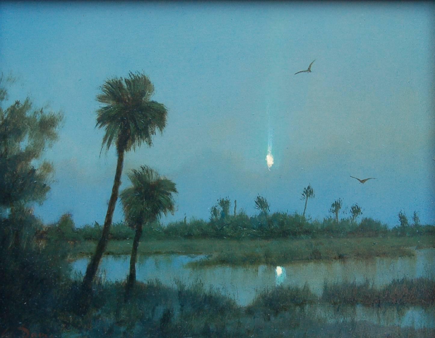 In The Caribbean - Painting by William R. Davis