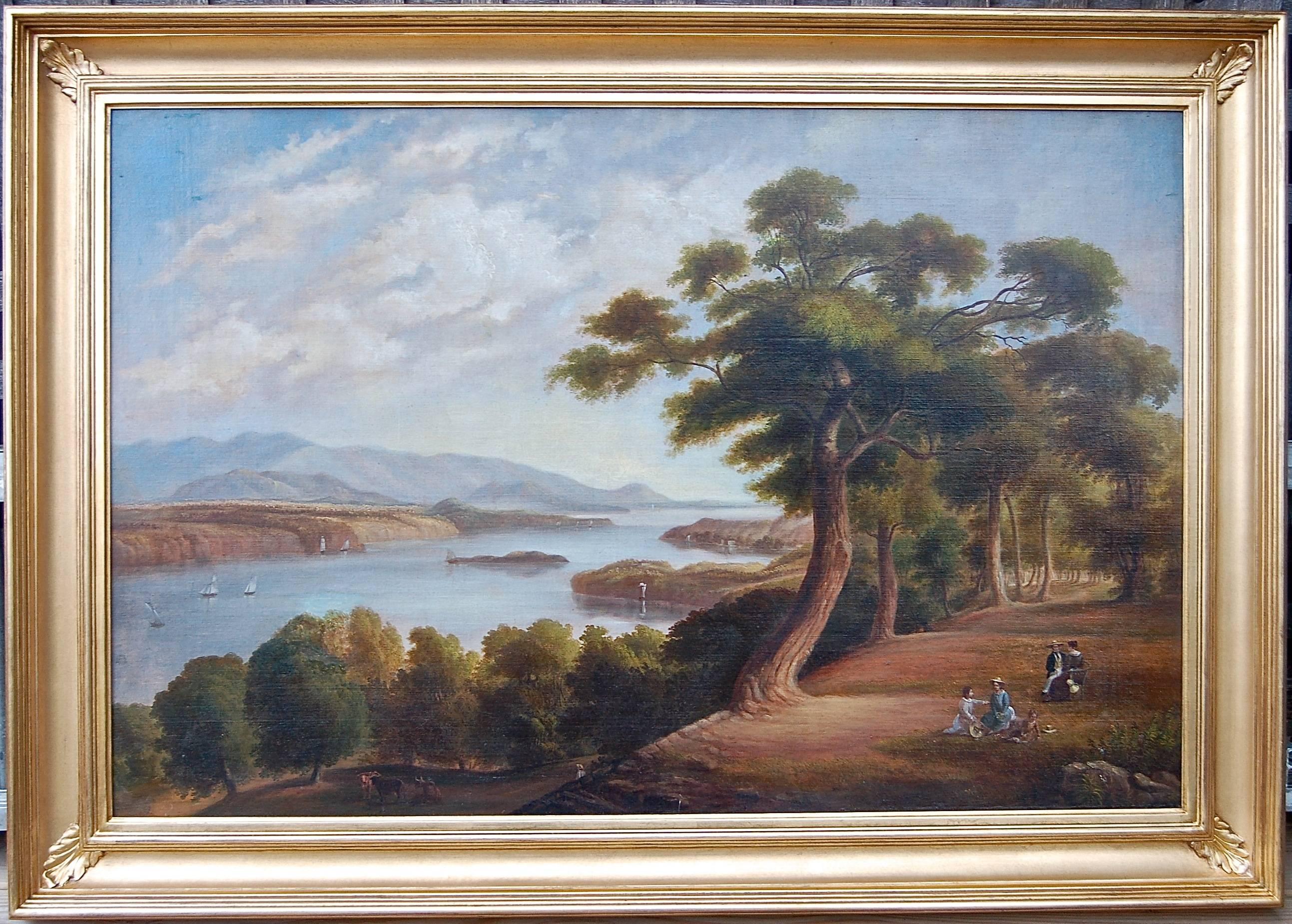 The View From Hyde Park - Painting by Unknown