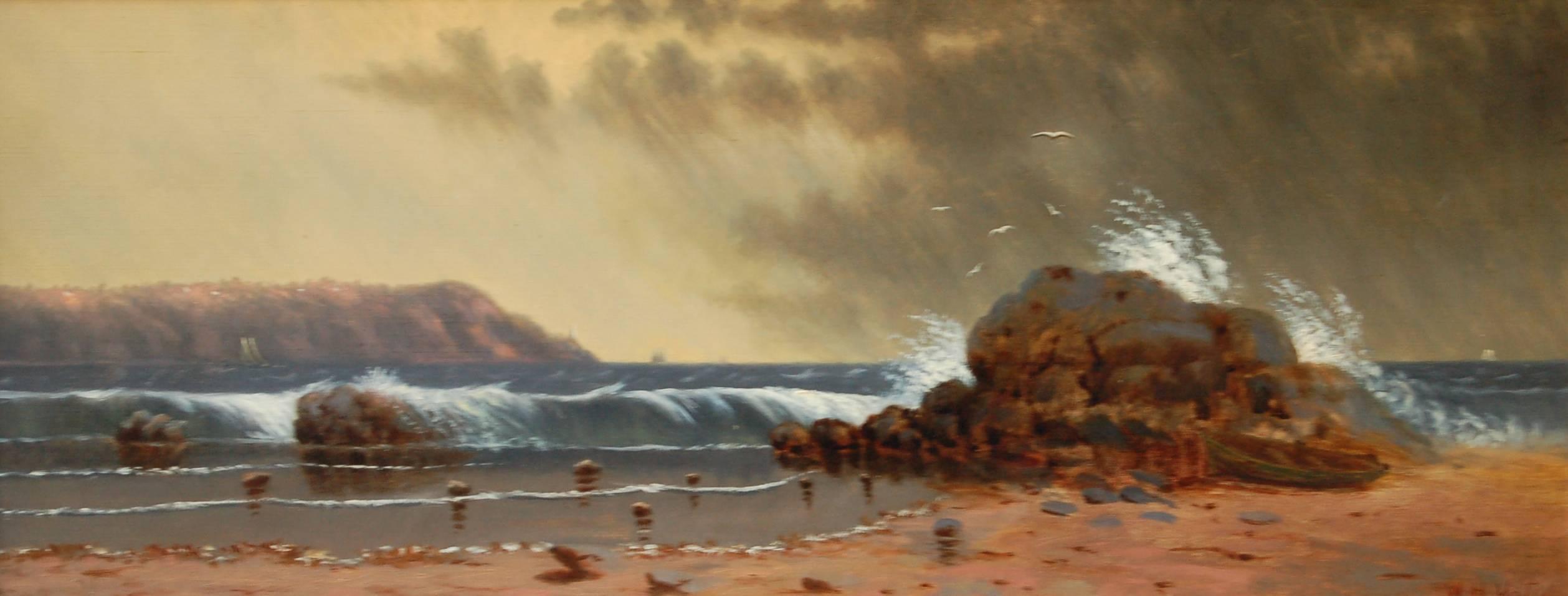 Along the Coast - Painting by William Henry Yates