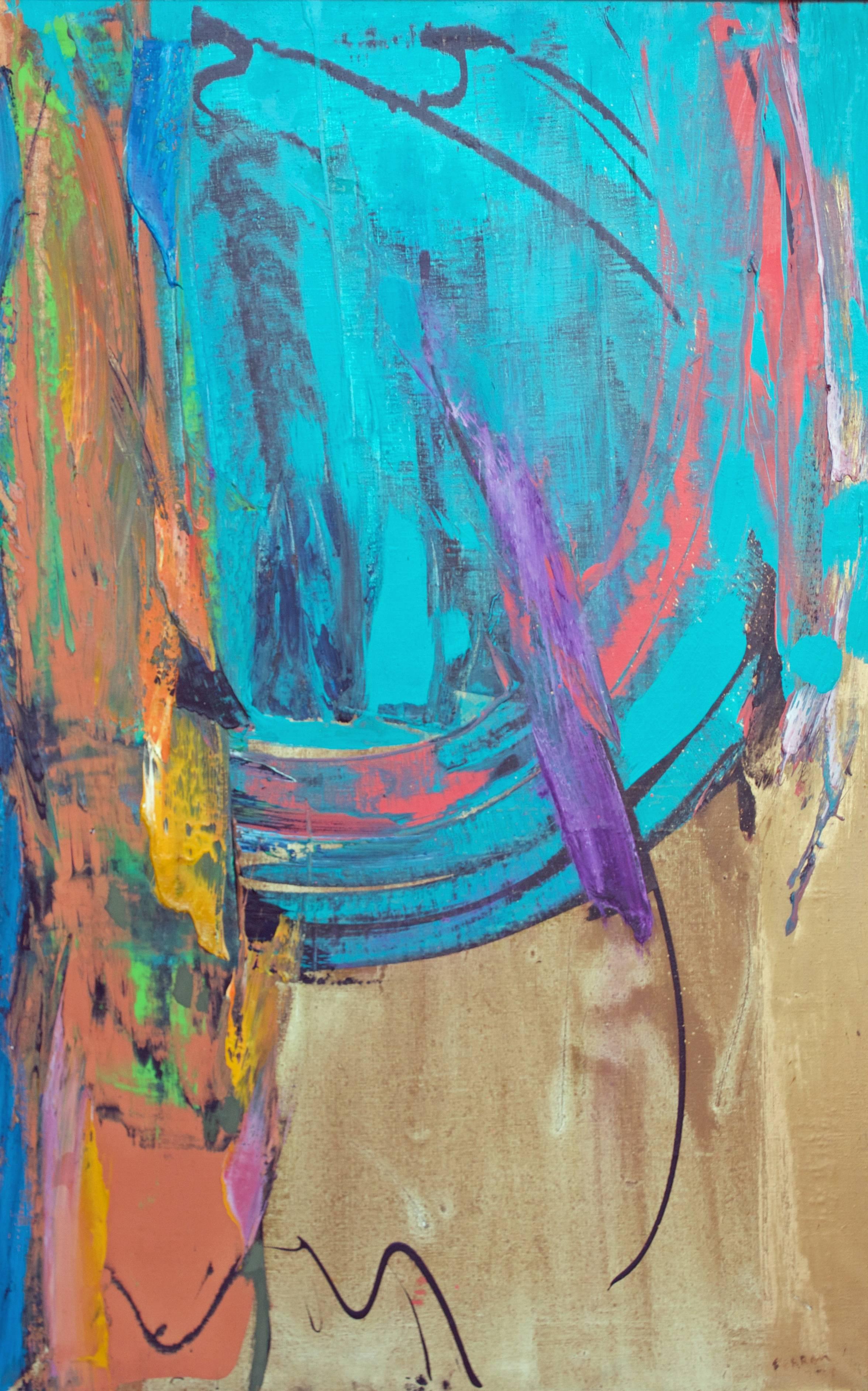 Marcelle Ferron Abstract Painting - Abstraction