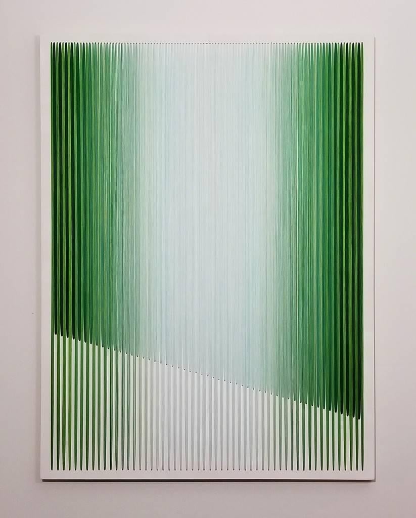 Bumin Kim Abstract Painting - Green Season