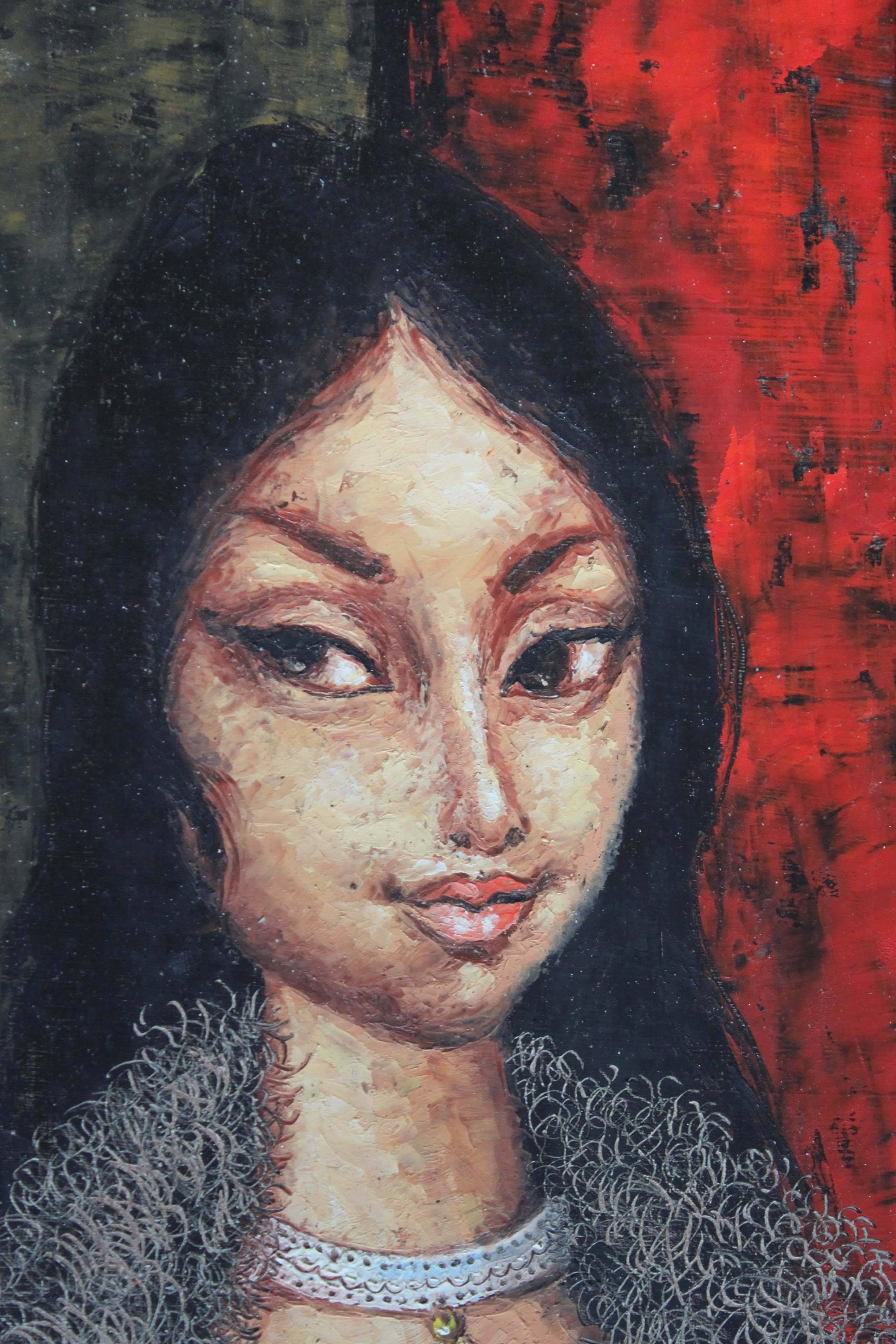 Doña Julieta - Painting by Bert Pumphrey