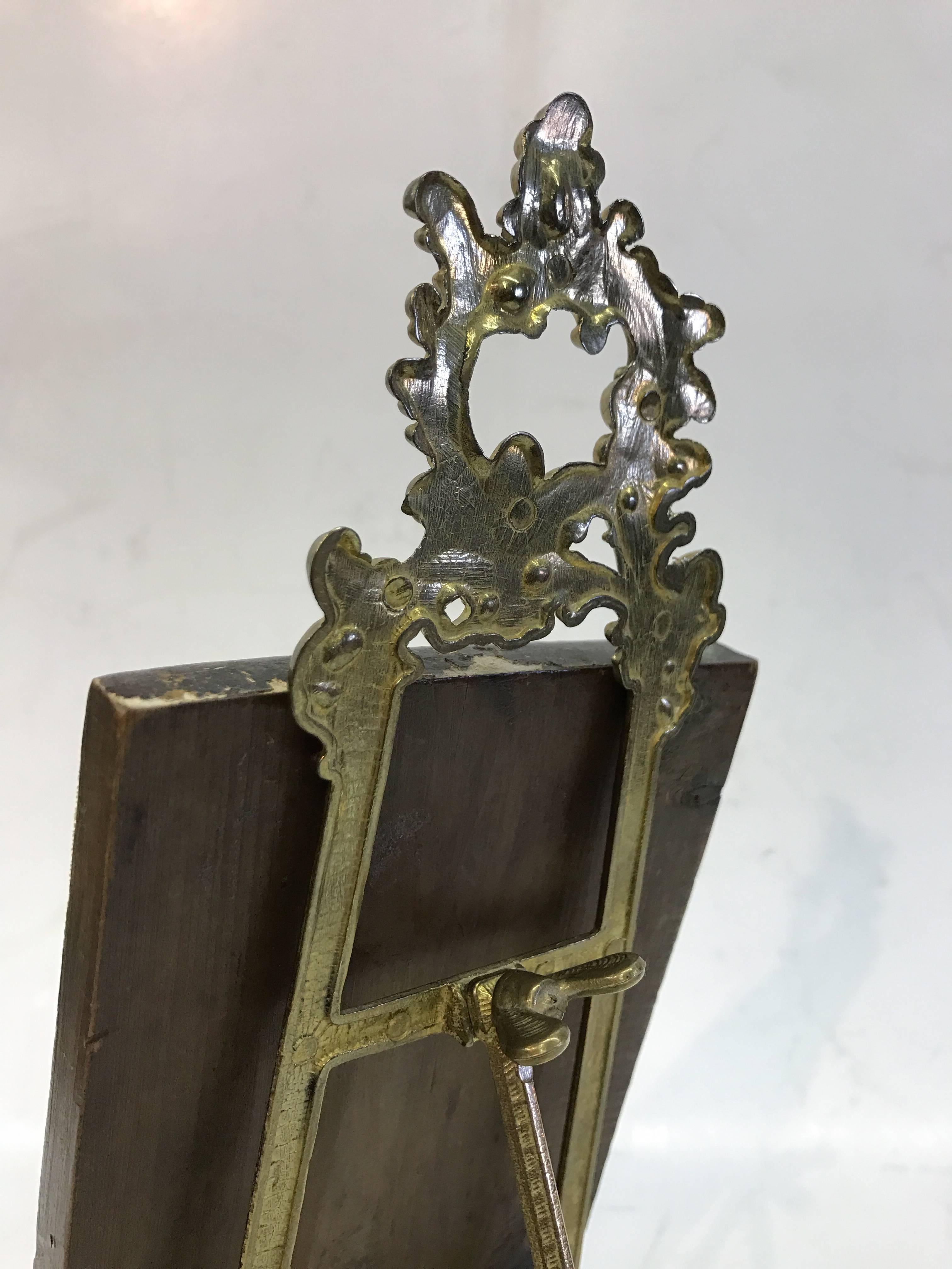 Russian Icon with Stand For Sale 2