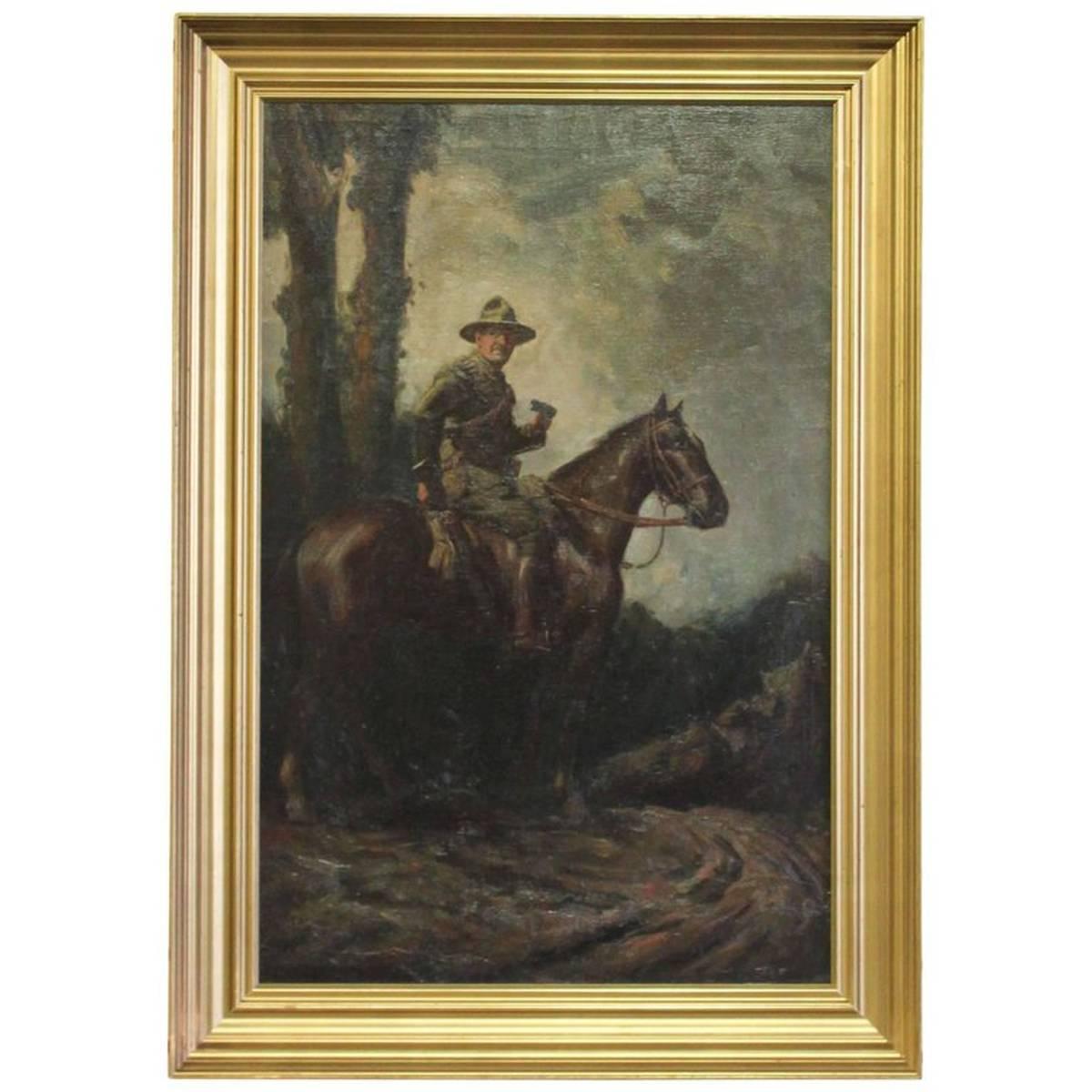 Frederick Merritt Gardiner  Animal Painting - The Ranger