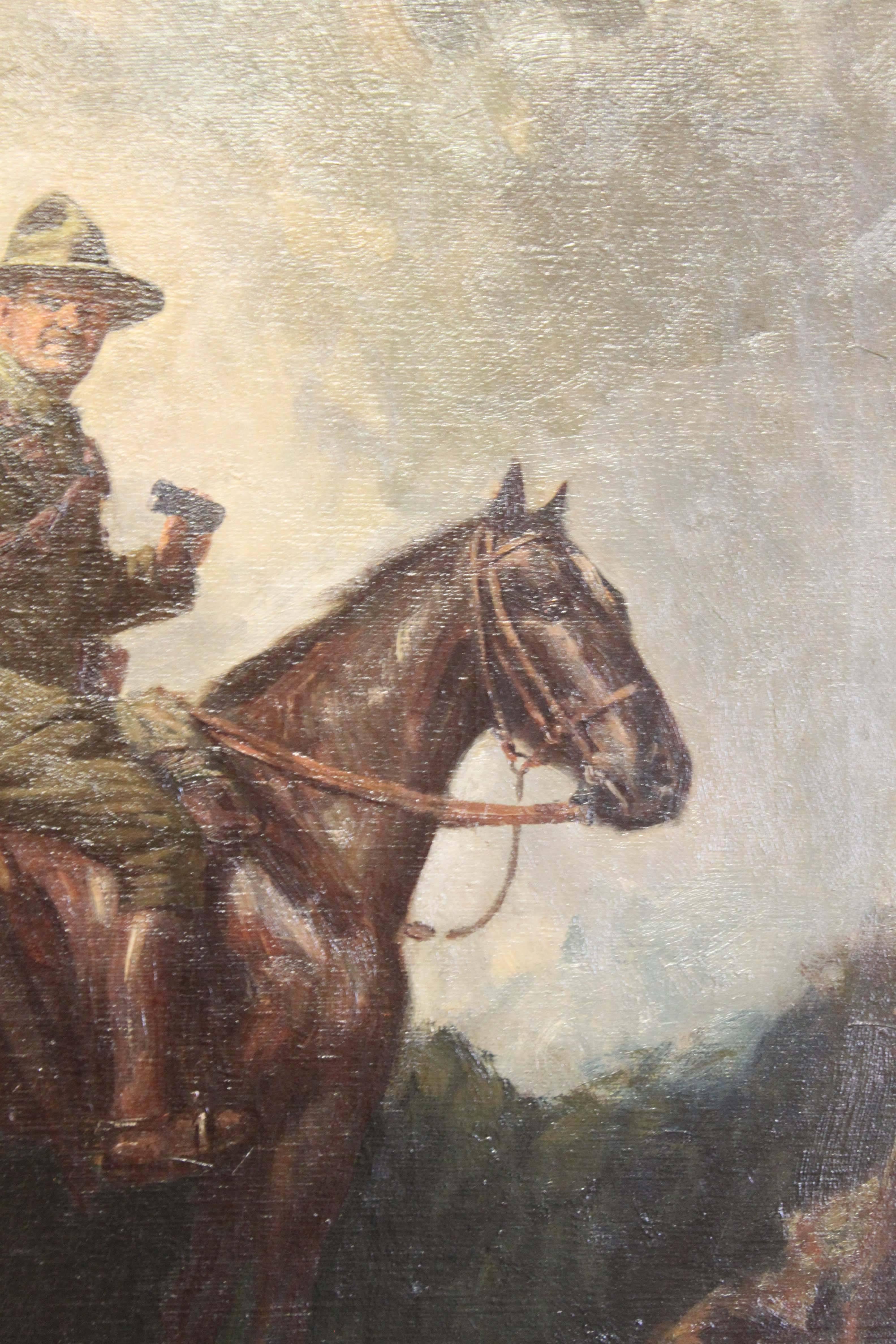 The Ranger - Painting by Frederick Merritt Gardiner 