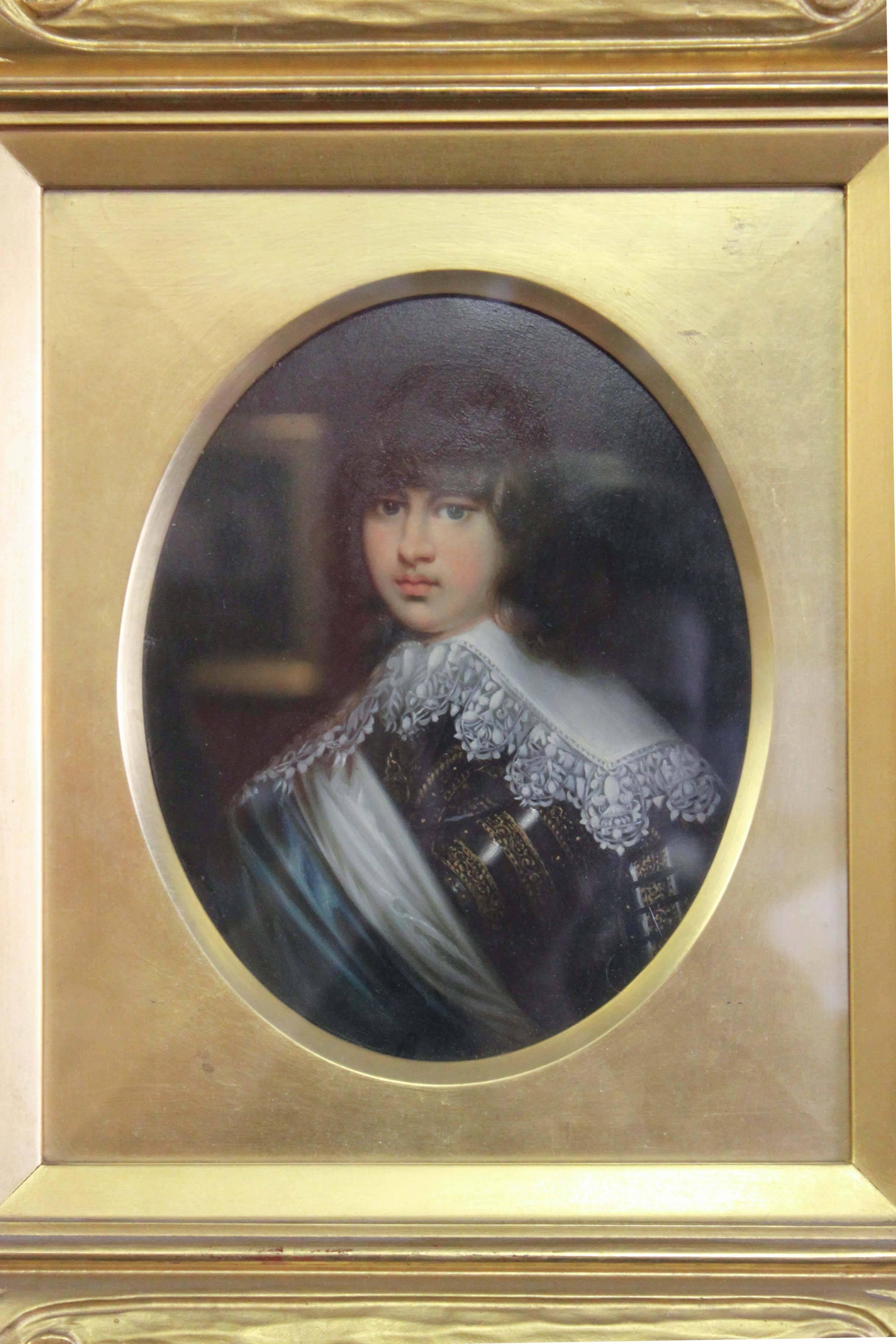 Young Prince of Denmark - Painting by Unknown