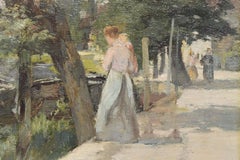 Feeding the Swans, Signed