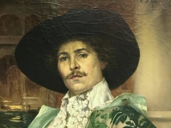 Cavalier in a Green Cape