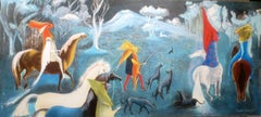 Vintage Leonora Carrington Personajes fantásticos