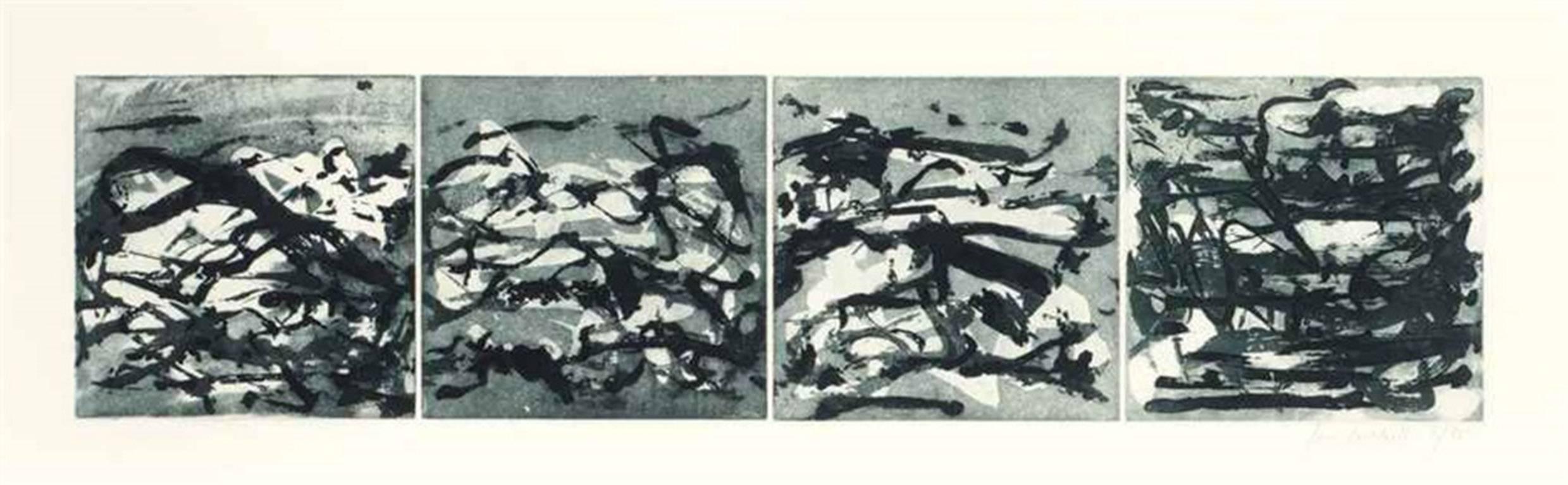 Joan Mitchell Abstract Print - Gate