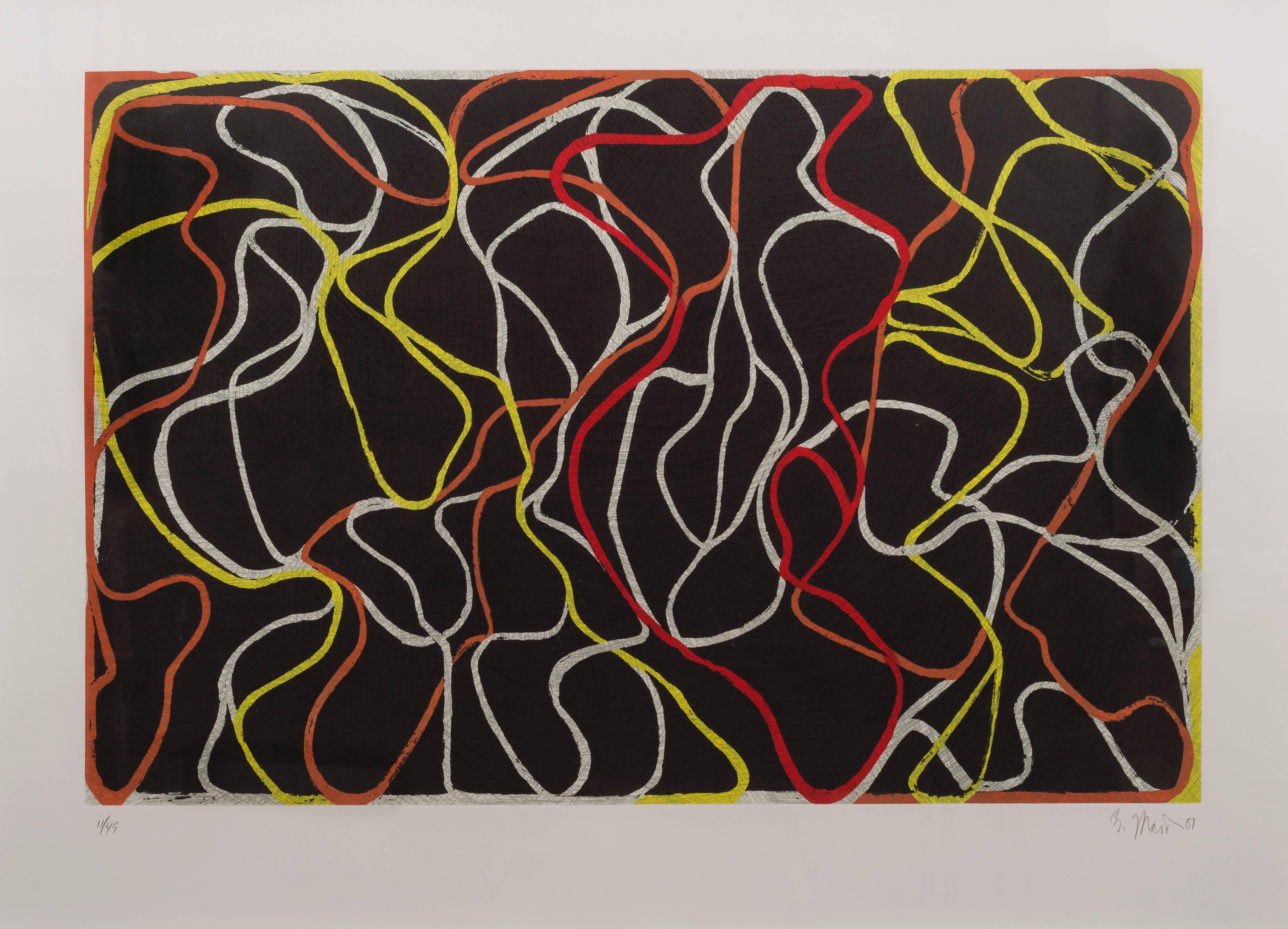 Beyond Eagles Mere 2 - Print by Brice Marden