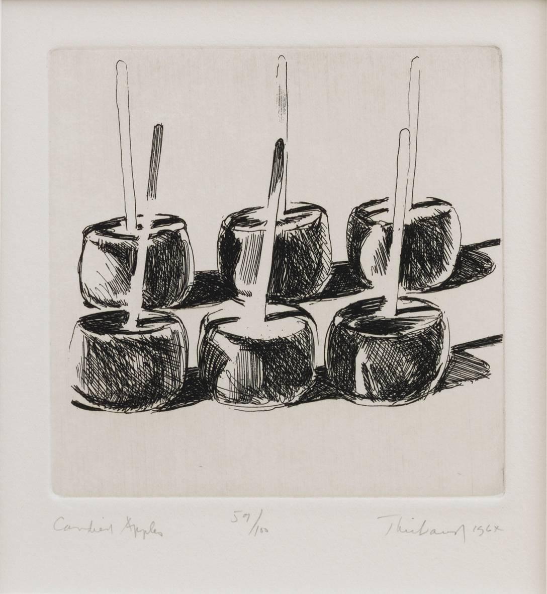 Wayne Thiebaud Still-Life Print - Candied Apples