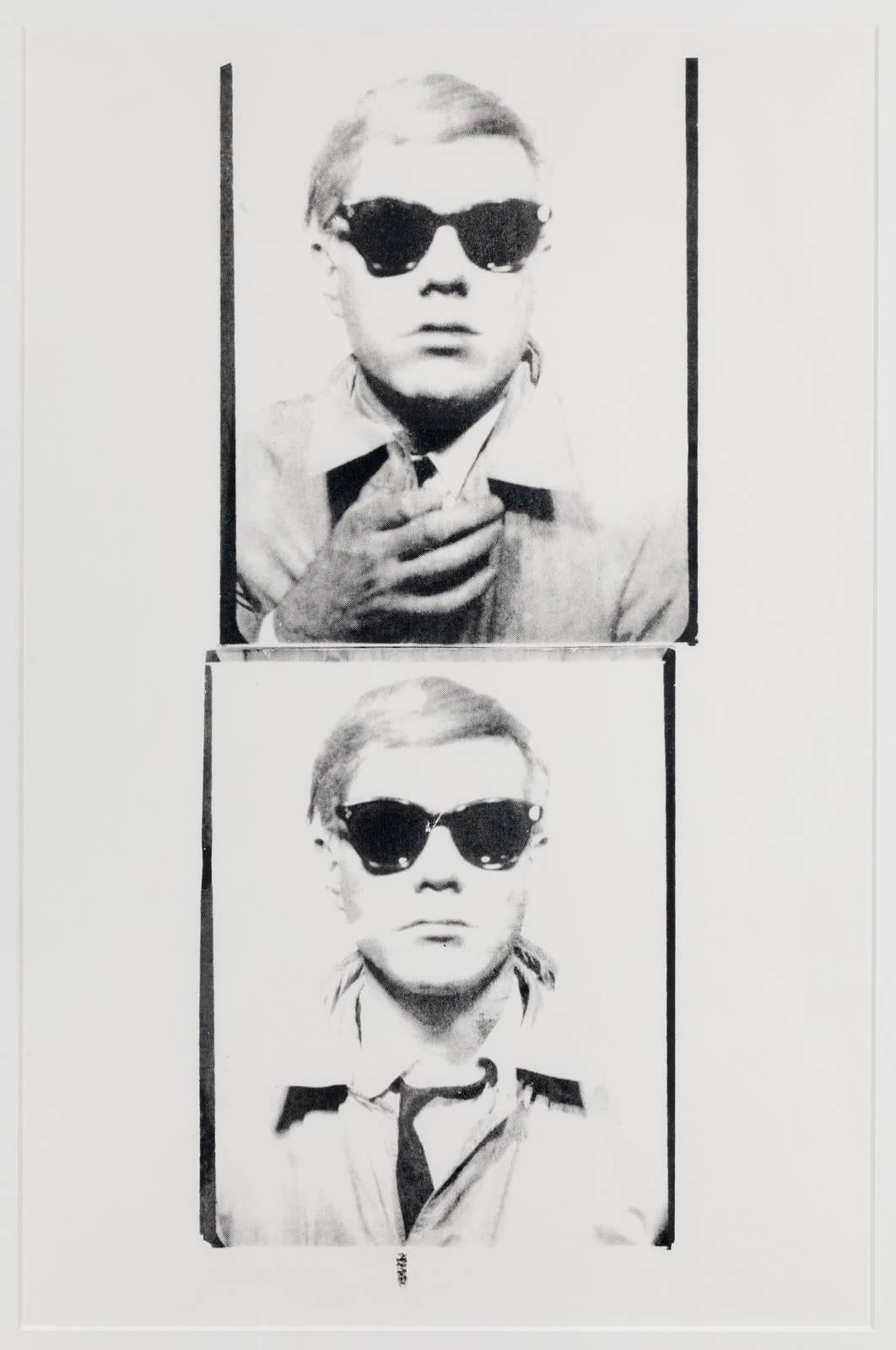 Andy Warhol Portrait Print - Self-Portrait