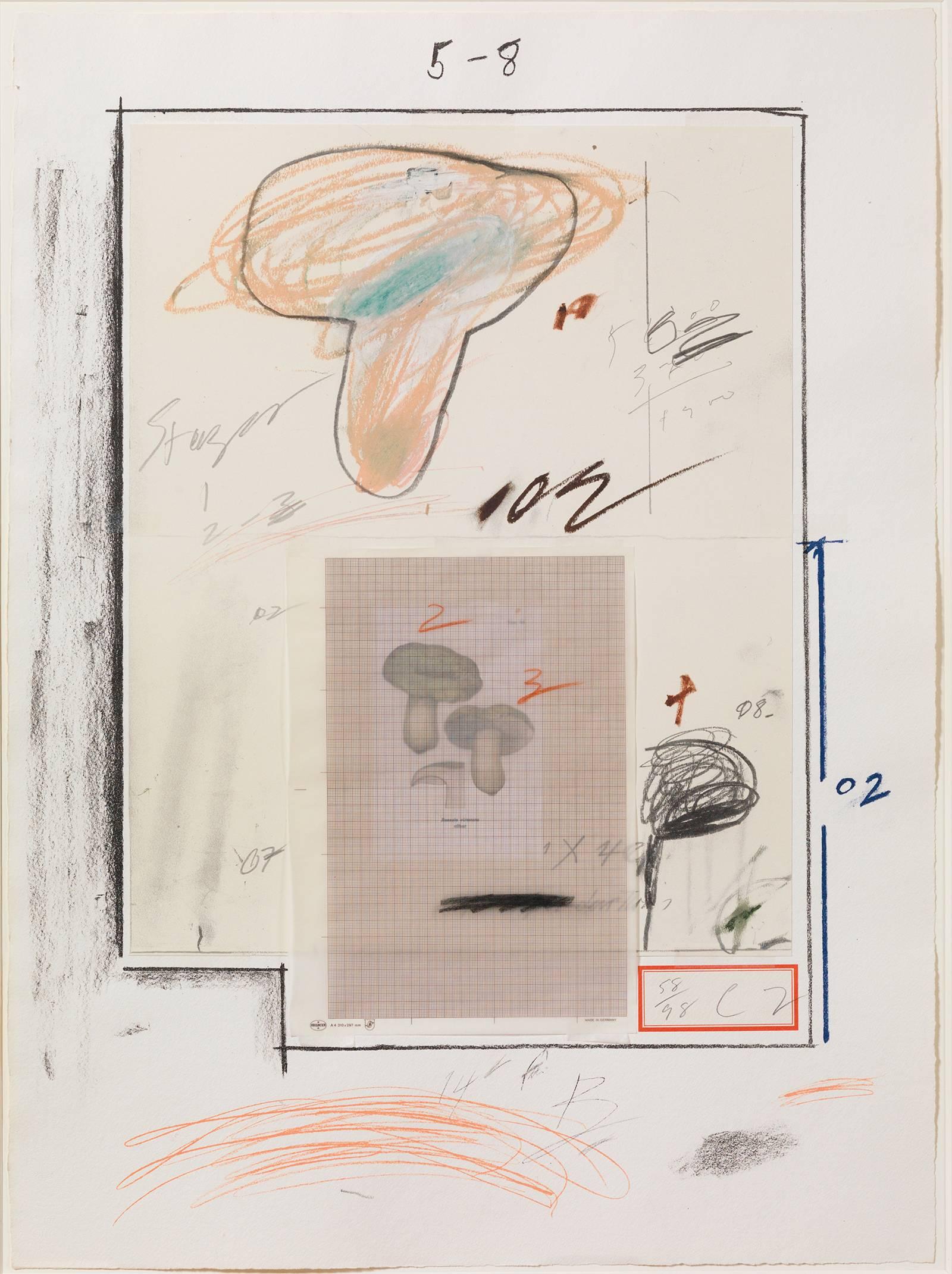 Cy Twombly Abstract Print - Natural History Part I: No. III