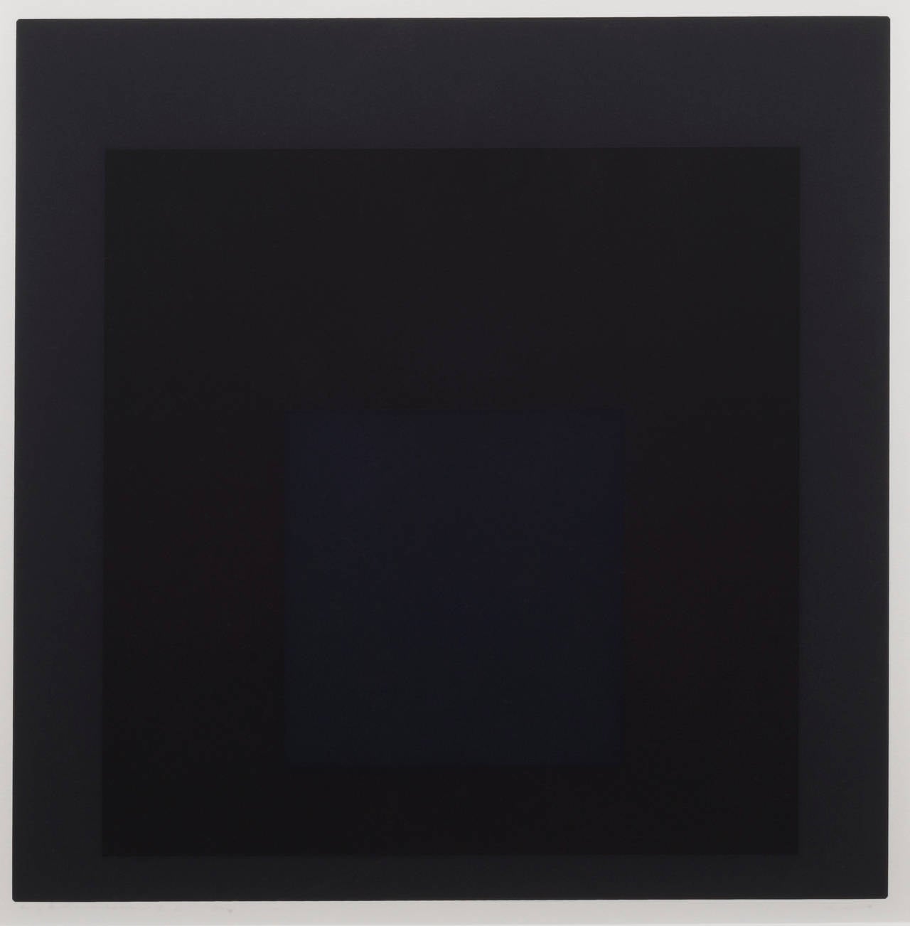 Josef Albers Abstract Print - Gray Instrumentation I e