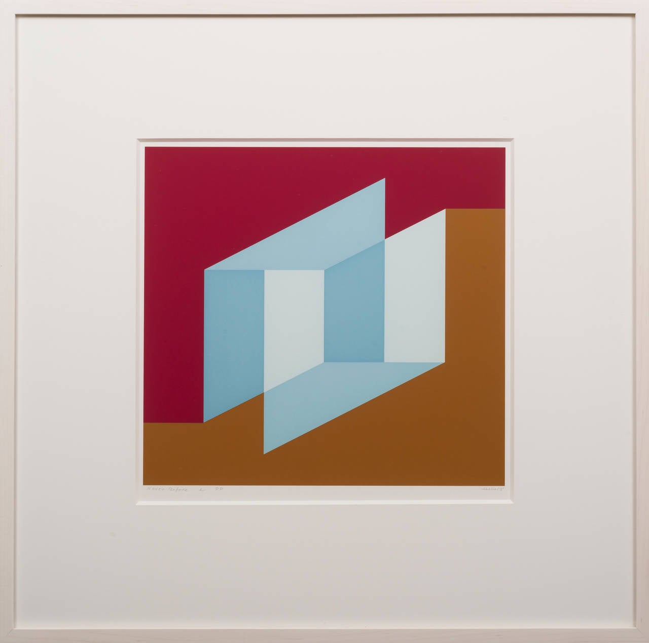 Never Before e - Print by Josef Albers