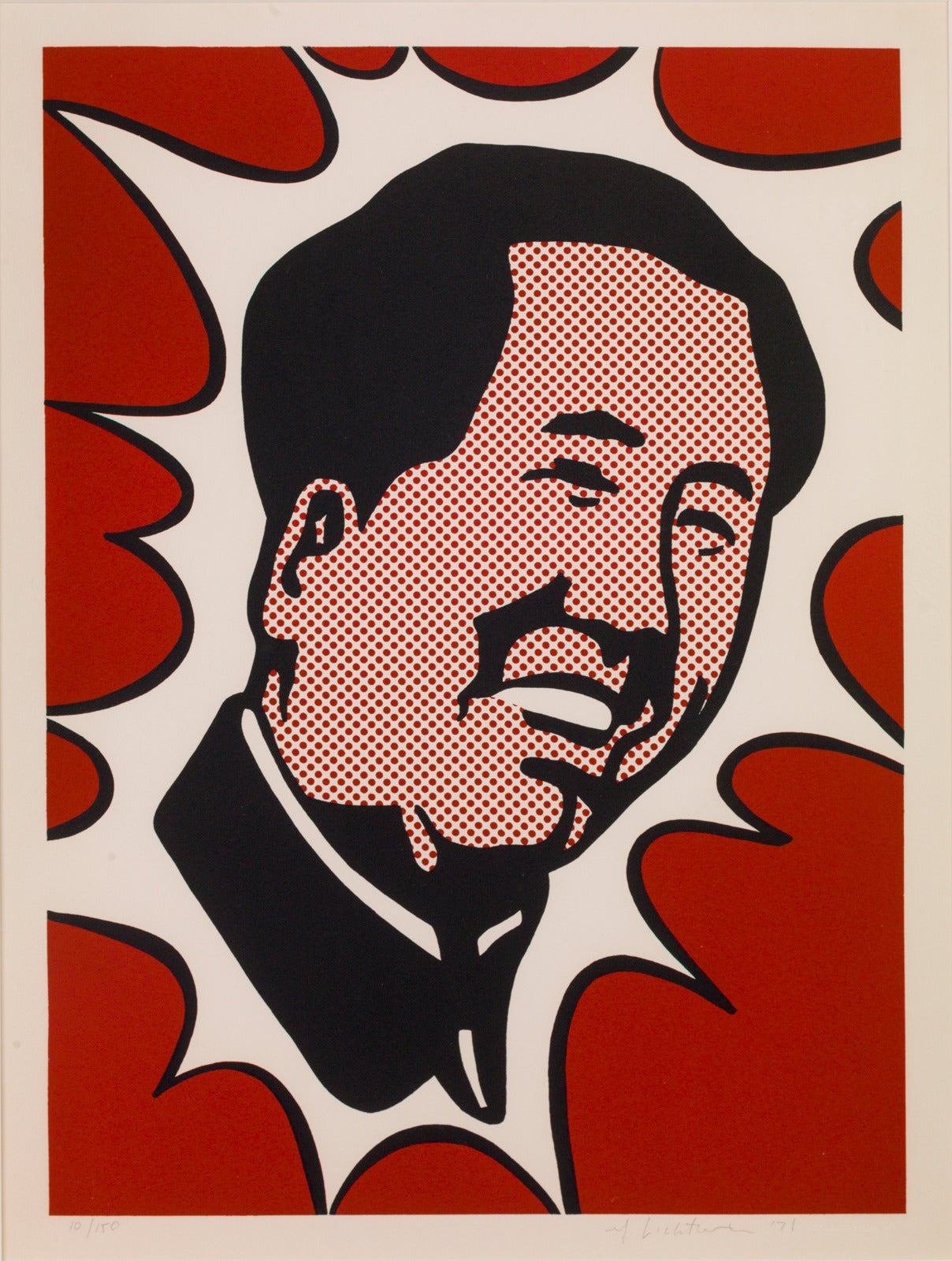 Mao - Print by Roy Lichtenstein