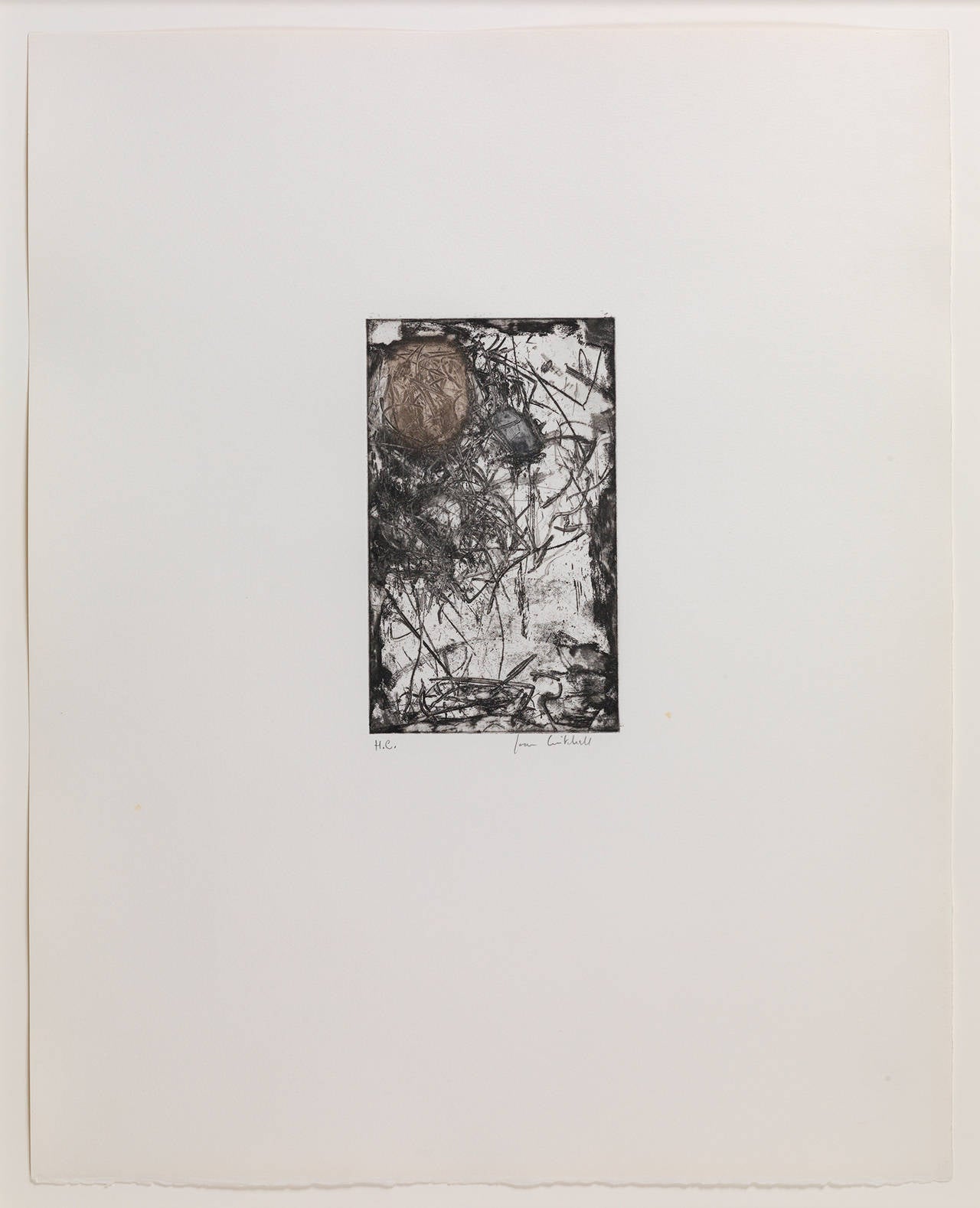 Sunflower I - Print by Joan Mitchell