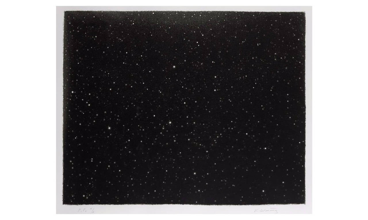 Night Sky, Untitled #17 - Print by Vija Celmins