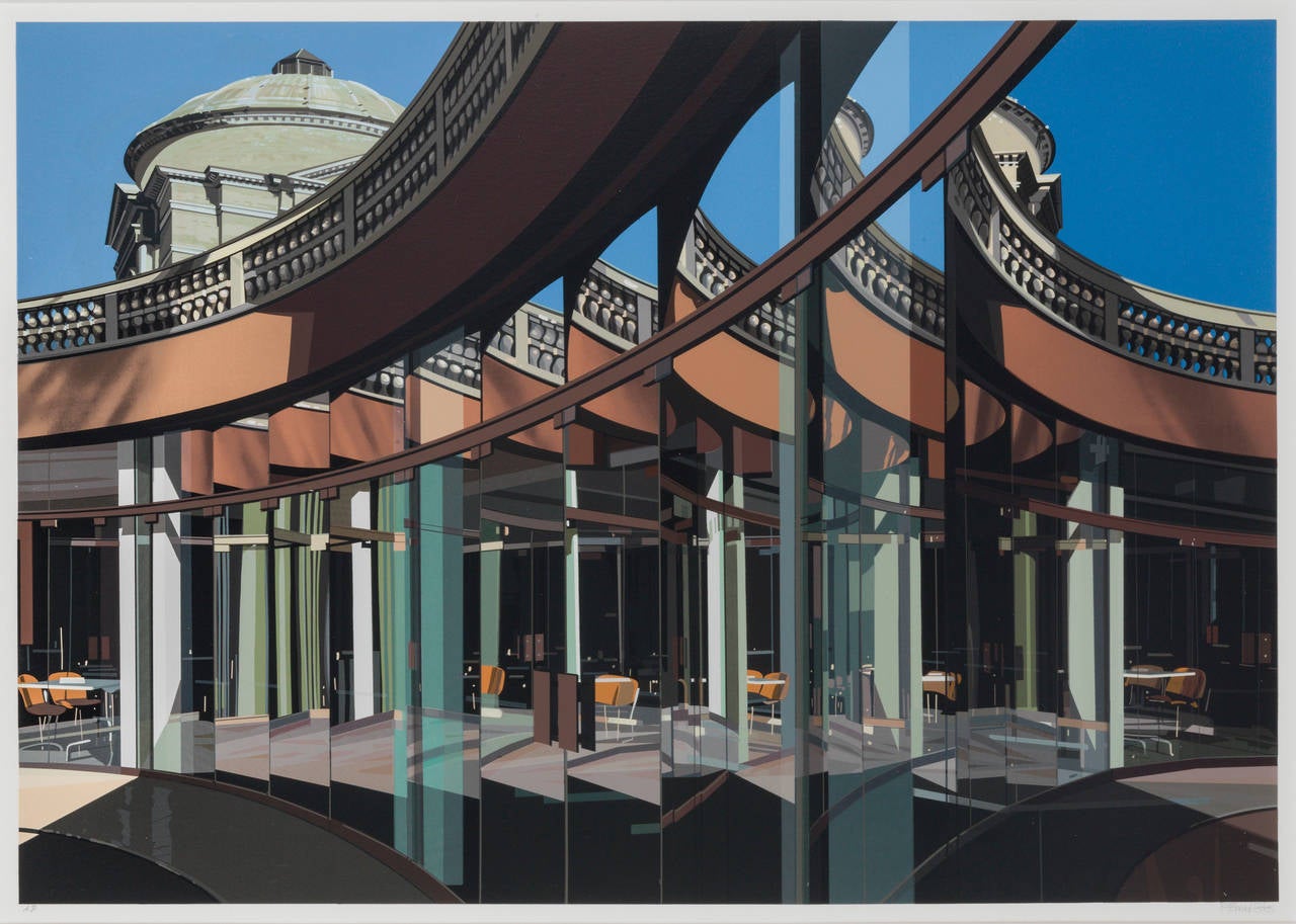 Cafeteria Vatican - Print by Richard Estes