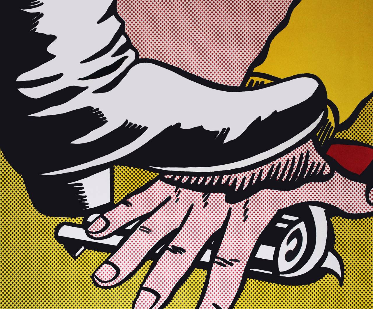 Foot and Hand - Print by Roy Lichtenstein
