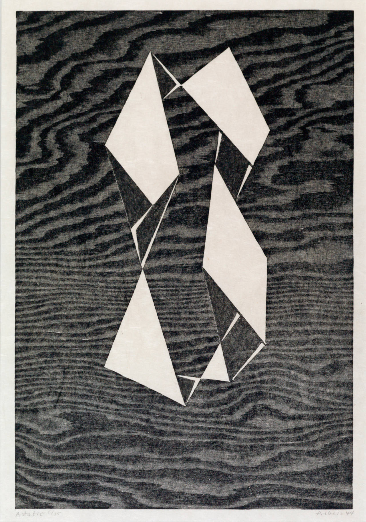 Astatic - Print by Josef Albers