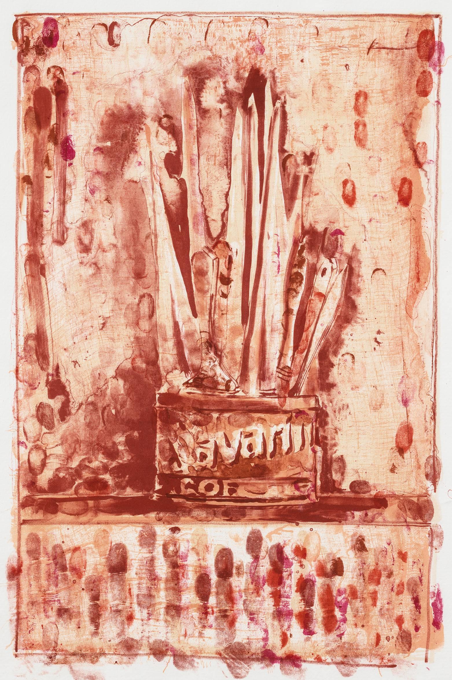 Savarin 3 - Print by Jasper Johns