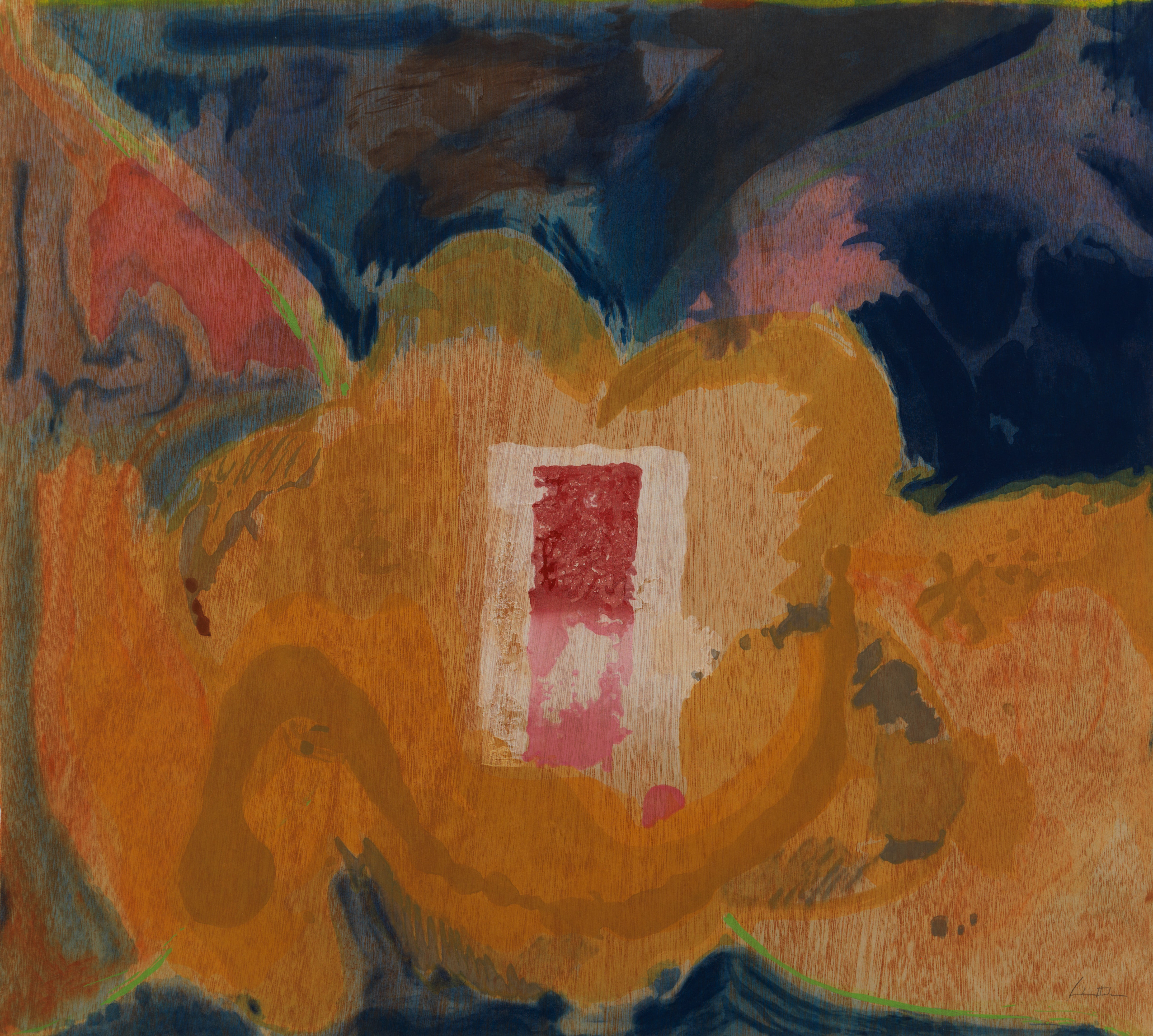 Helen Frankenthaler Tales Of Genji V For Sale At 1stdibs