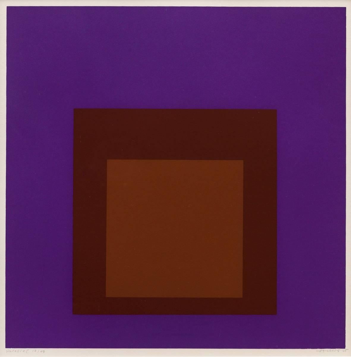 Palatial - Print by Josef Albers