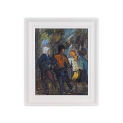 Late 20th Century Oil on Board by Yram Allets (1915-2009)