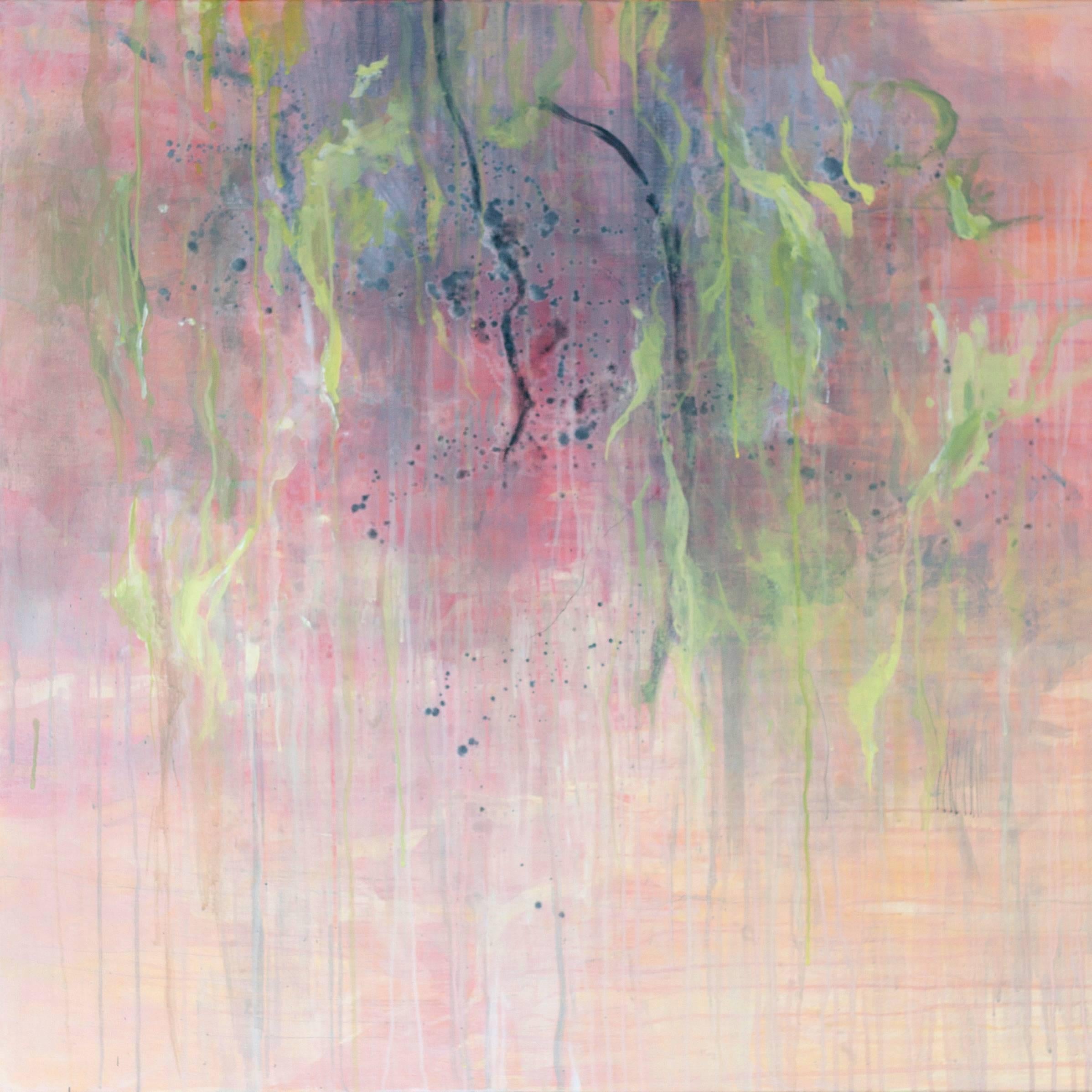 Jana Emburey Abstract Painting - Emerging